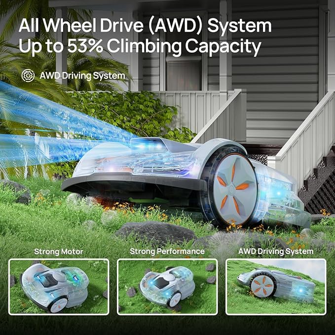 Wireless Robot Lawn Mower